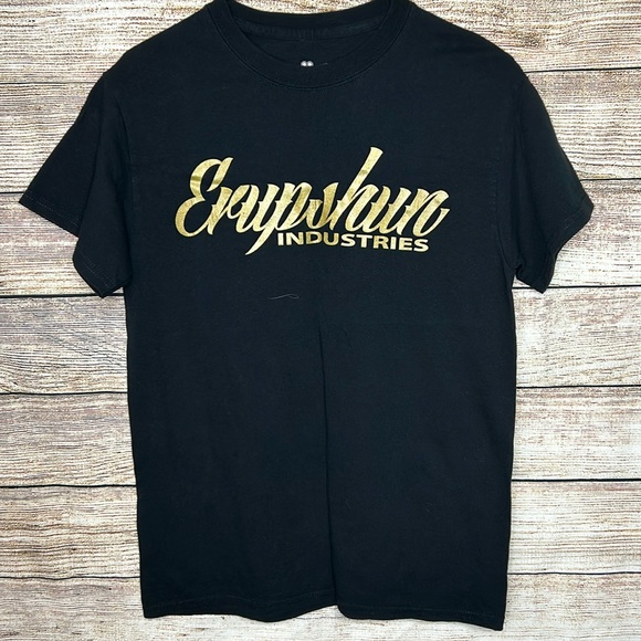 Erupshun Other - Black Erupshun Industries Men’s T-shirt NEW size Small - Y-03